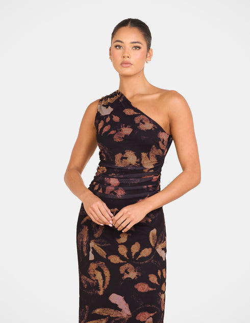 True One Shoulder Maxi Dress